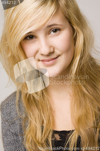 Image of young beautiful girl