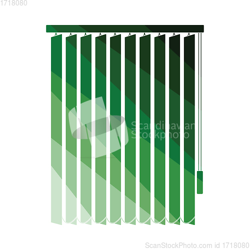 Image of Office vertical blinds icon