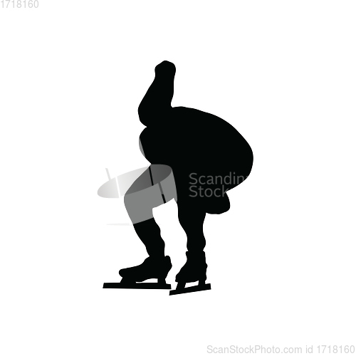Image of Skating man silhouette