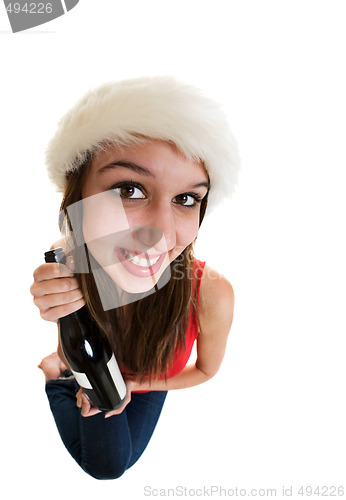 Image of Champagne girl