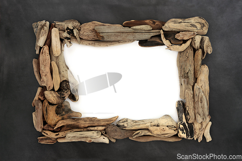 Image of Natural Driftwood Abstract Picture Frame 