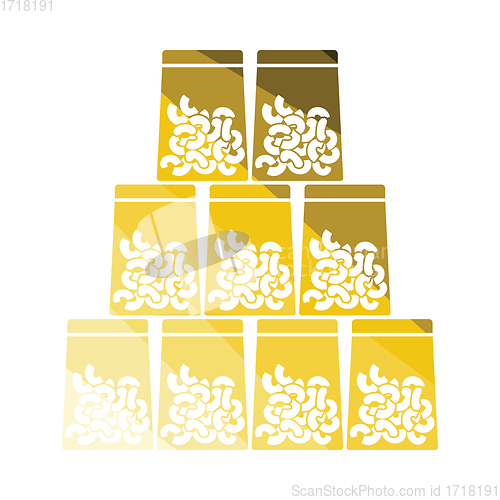 Image of Macaroni in packages icon