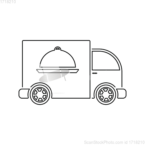 Image of Delivering car icon