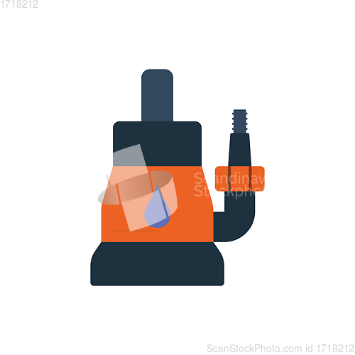 Image of Submersible water pump icon