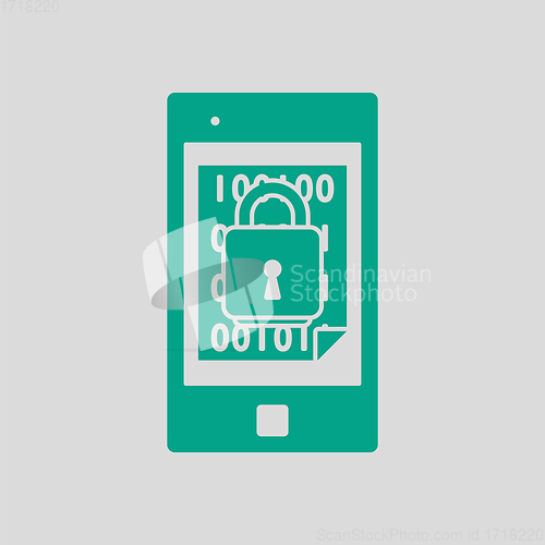 Image of Mobile Security Icon