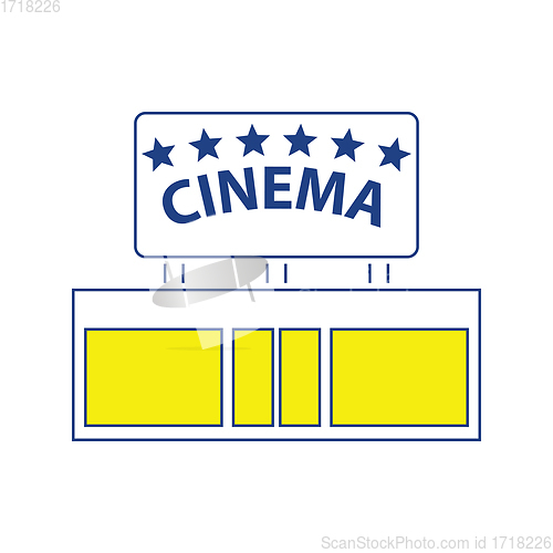 Image of Cinema entrance icon