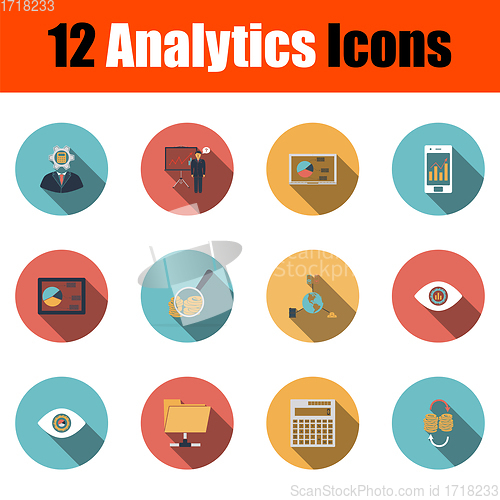 Image of Analytics Icon Set