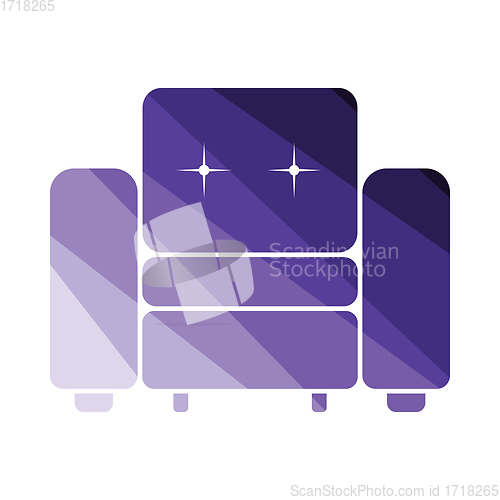Image of Home armchair icon