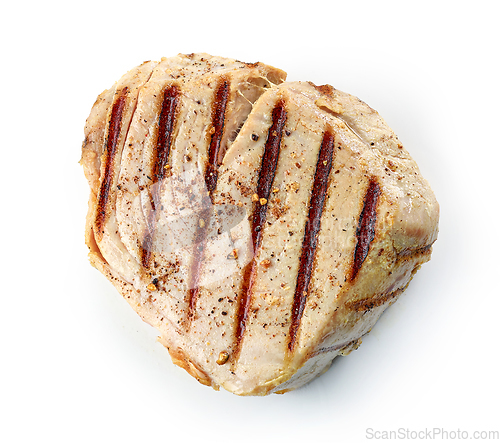 Image of freshly grilled tuna steak