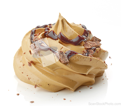 Image of whipped caramel and coffee cream