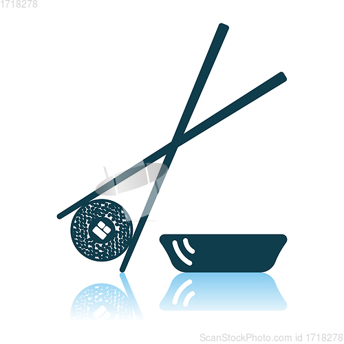Image of Sushi With Sticks Icon