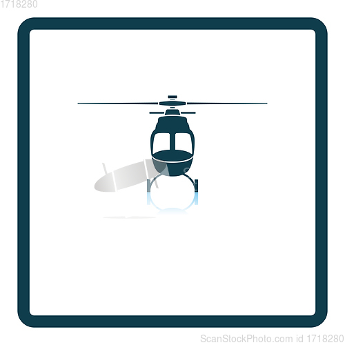 Image of Helicopter icon front view