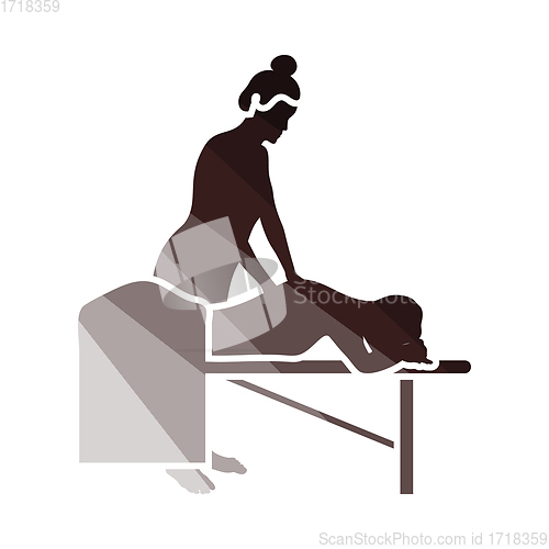 Image of Woman Massage Icon