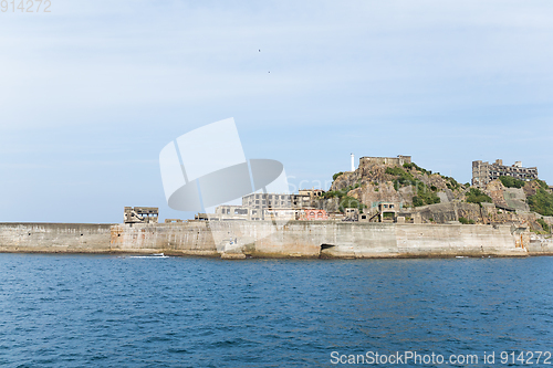 Image of Hashima Island in Nagasaki city