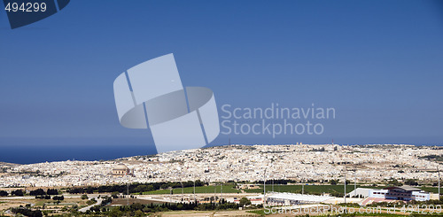 Image of cityscape of mosta malta