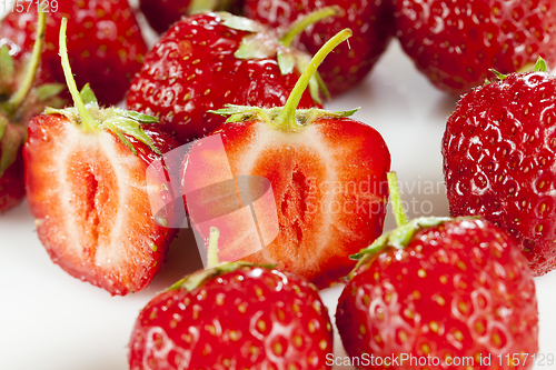 Image of berries of strawberries