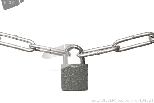 Image of Chain and Padlock