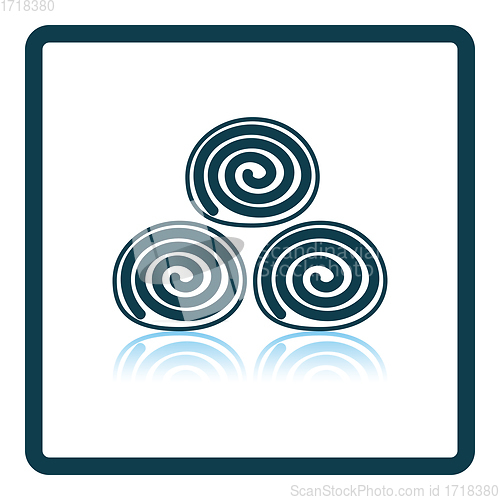 Image of Towel Rolls Icon