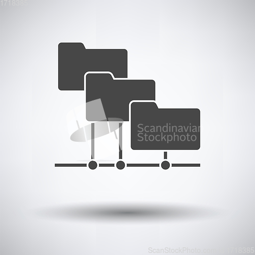 Image of Folder Network Icon