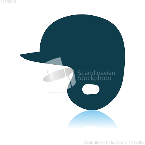 Image of Baseball Helmet Icon