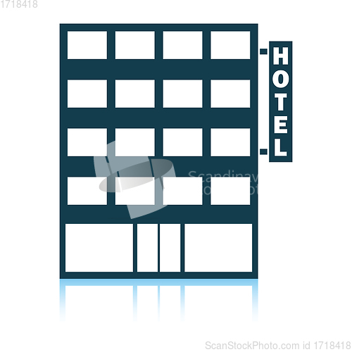 Image of Hotel building icon