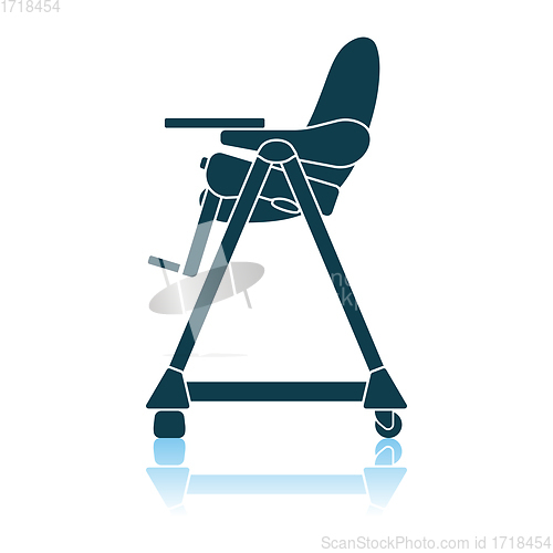 Image of Baby High Chair Icon