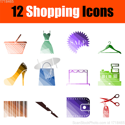 Image of Shopping Icon Set