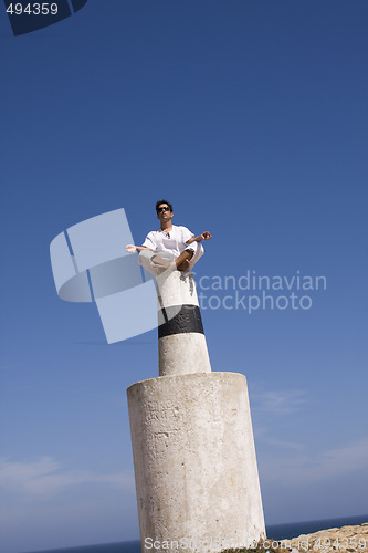 Image of yoga men