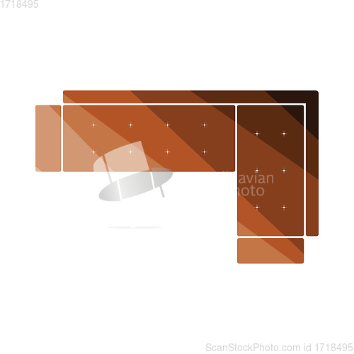 Image of Corner sofa icon