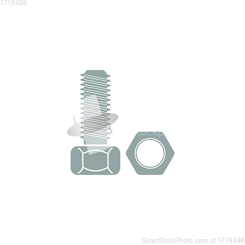 Image of Icon of bolt and nut