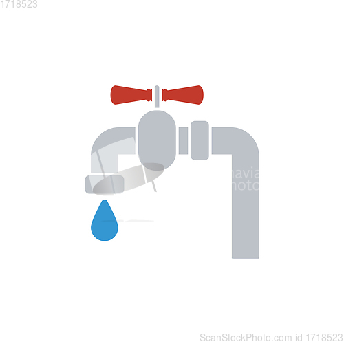 Image of Icon of Pipe with valve