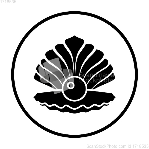 Image of Open Seashell Icon