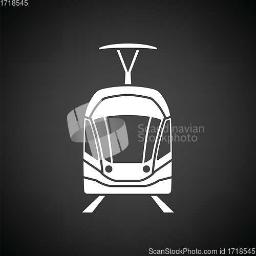 Image of Tram icon front view