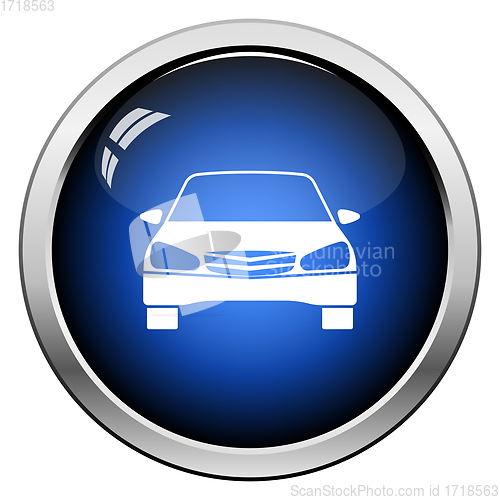 Image of Sedan car icon front view