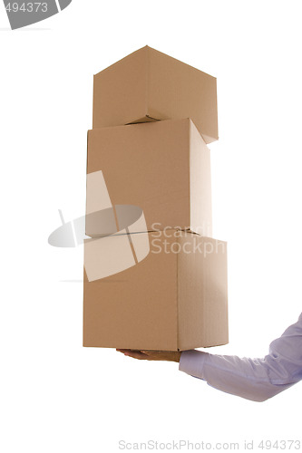 Image of Pile of package parcels