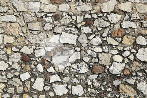 Image of Very old stone wall texture