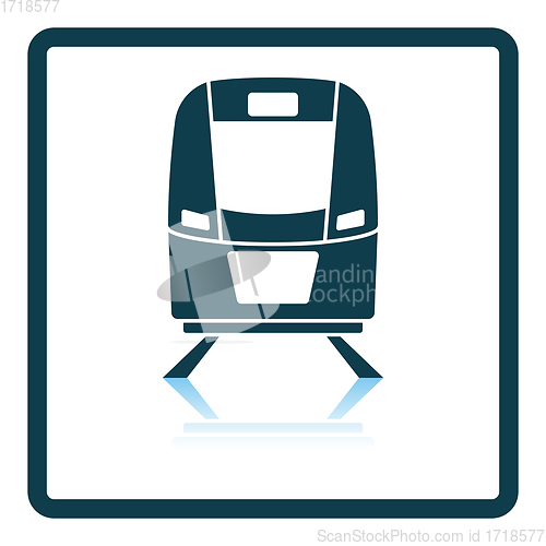 Image of Train icon front view
