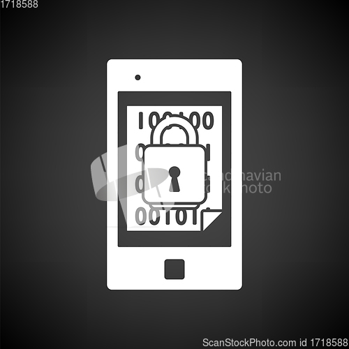 Image of Mobile Security Icon