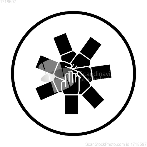 Image of Unity And Teamwork Icon