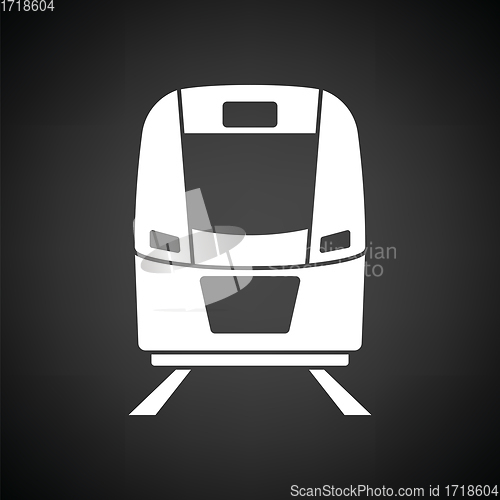 Image of Train icon front view