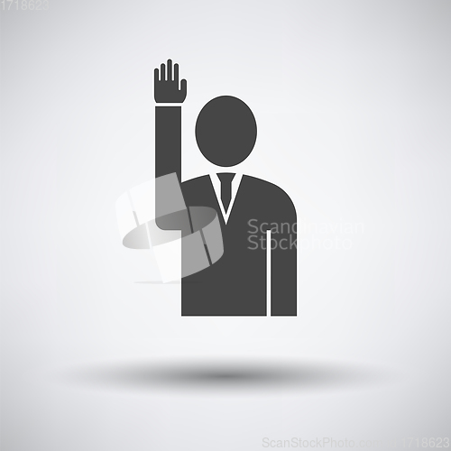 Image of Voting Man Icon