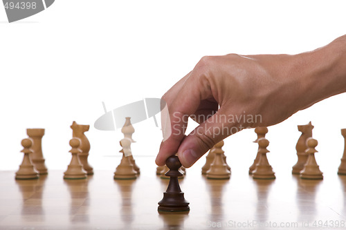Image of Moving the pawn