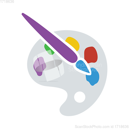 Image of Palette toy icon