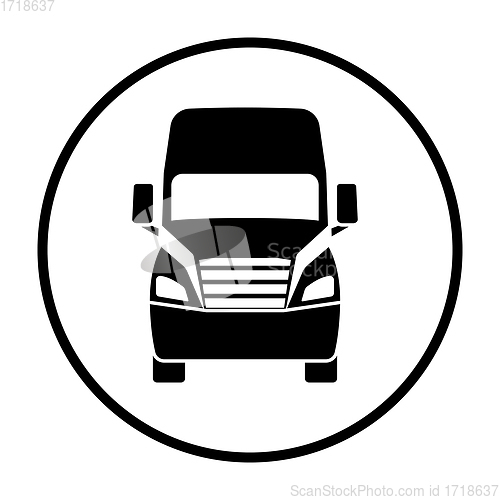 Image of Truck icon front view