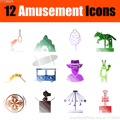 Image of Amusement Icon Set