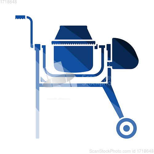 Image of Icon Of Concrete Mixer