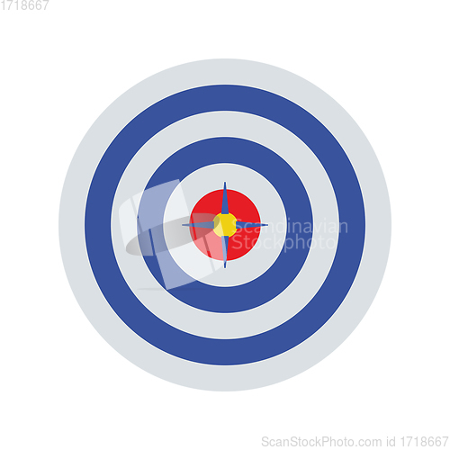 Image of Target with Dart in Center Icon