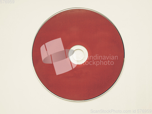 Image of Vintage looking CD or DVD