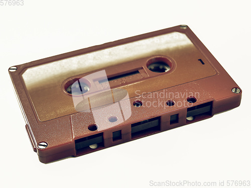 Image of Vintage looking Tape cassette