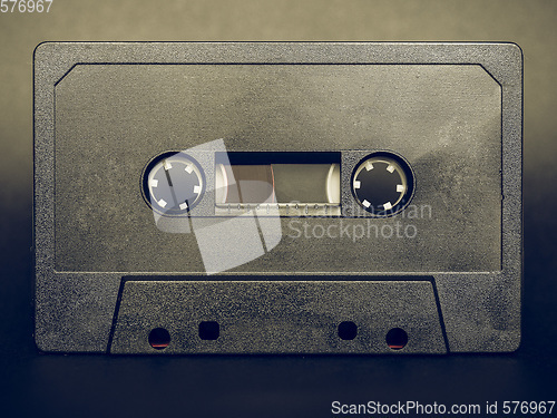 Image of Vintage looking Tape cassette